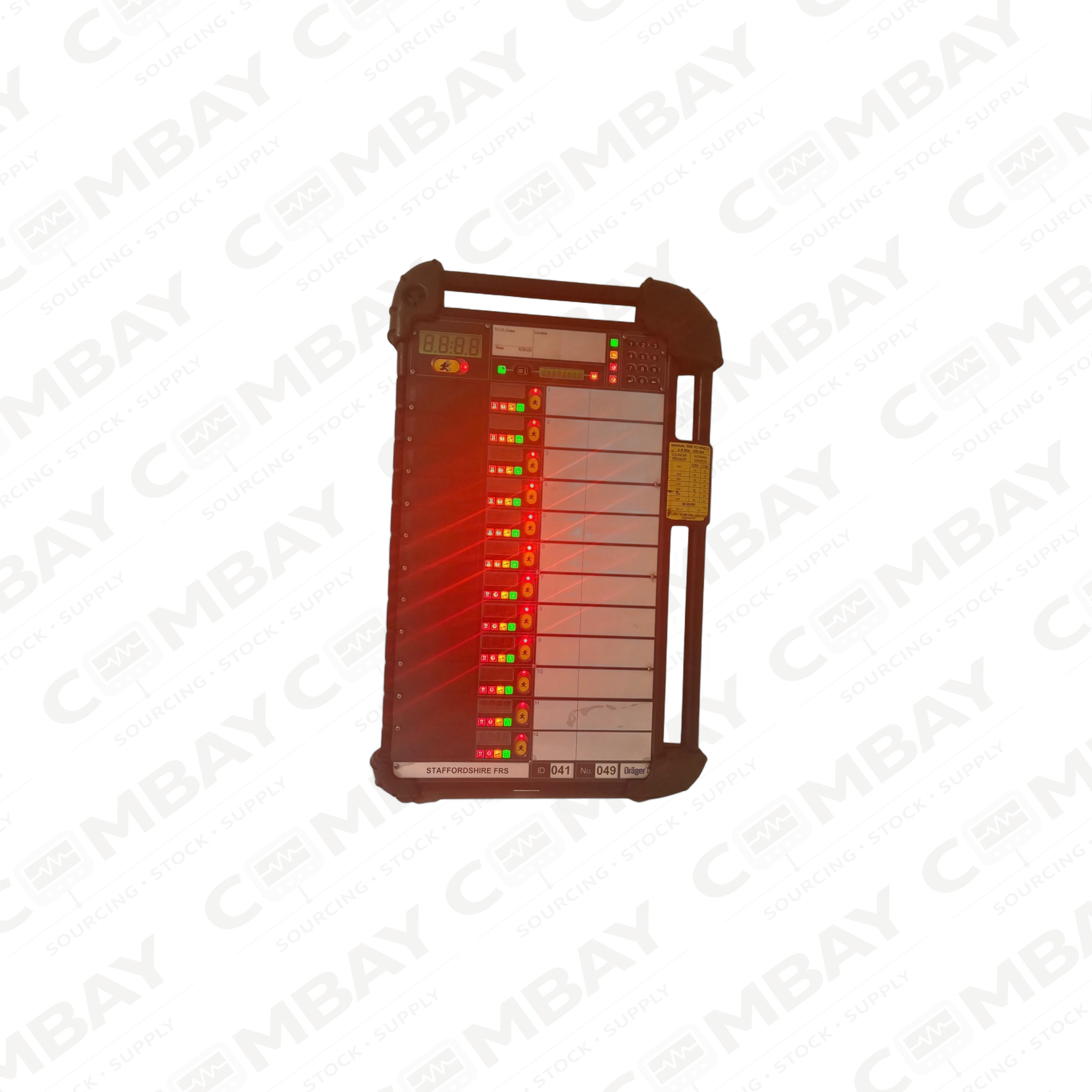 Dräger PSS Merlin Telemetry Entry Control Board P/N 33 51617 - Fire Rescue