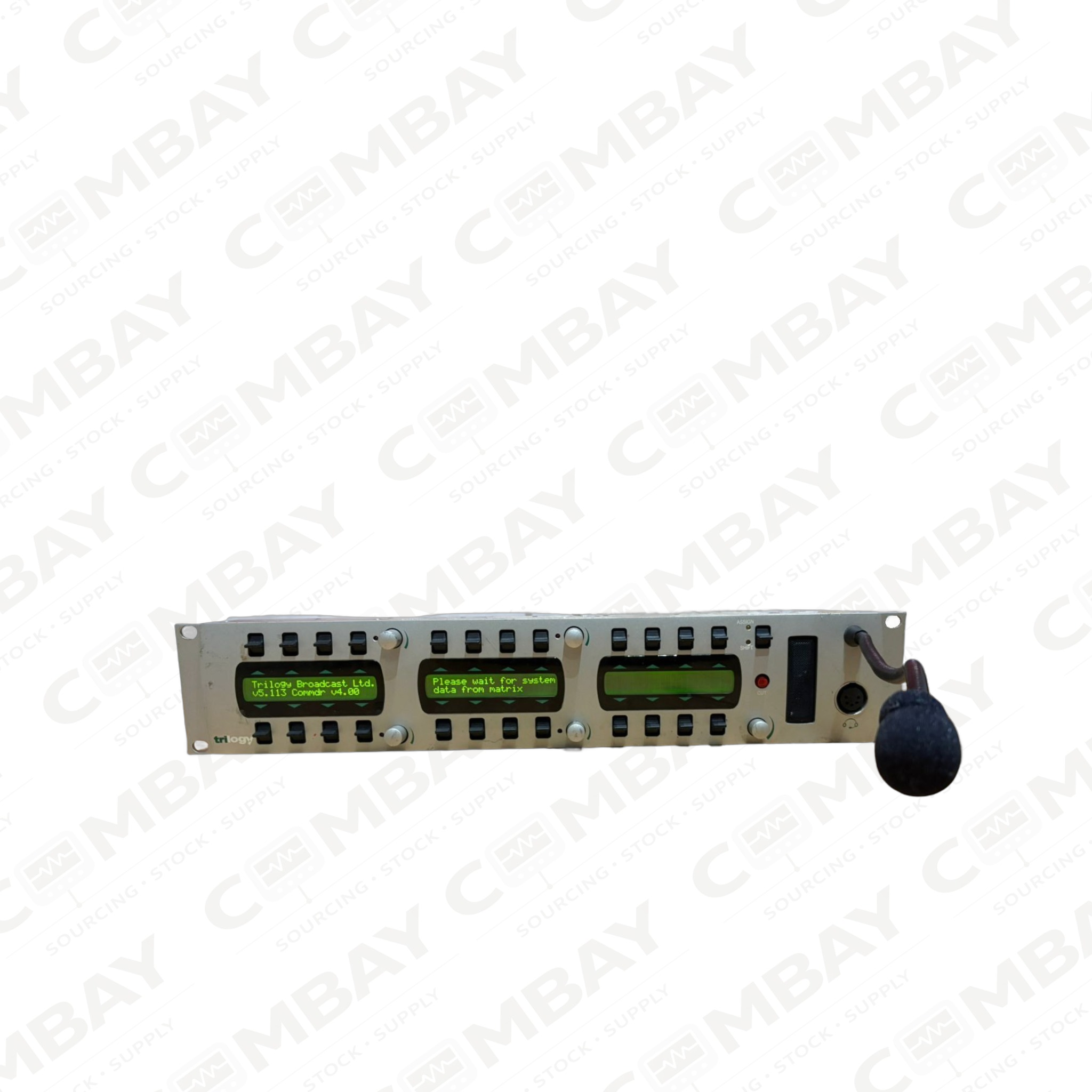 Trilogy Commander 24 channel Intercom Talk Back Panel v5.113 Commander v4.00