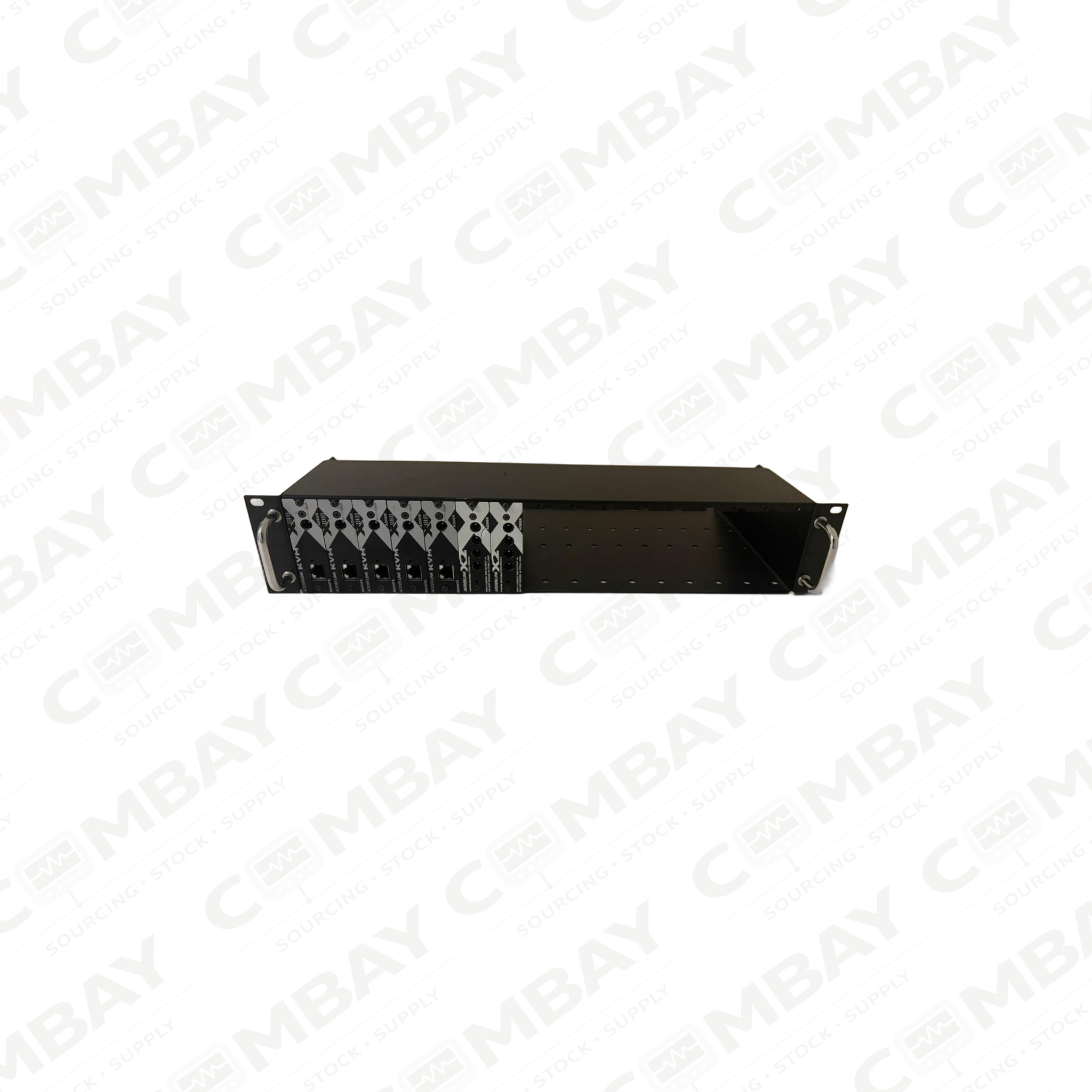 Adder Link X Series Chassis 2U Rackmount Kit KVM Enclosure with 7 cards